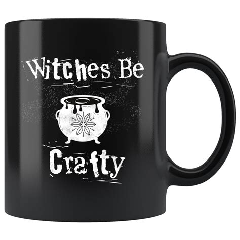 Add a touch of lightheartedness to your day with this witch-themed mug